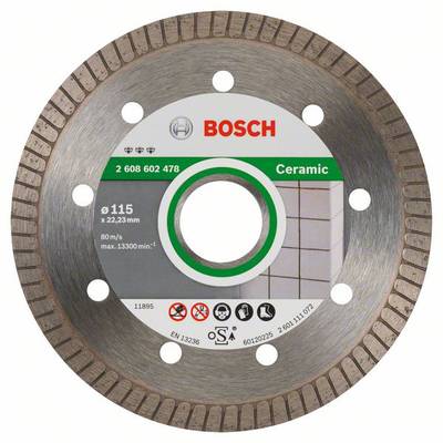 Bosch Accessories 2608602478 Bosch Power Tools Diamanten doorslijpschijf Diameter 115 mm   1 stuk(s)