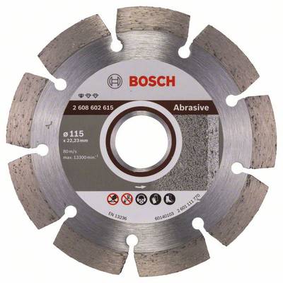 Bosch Accessories 2608602615 Bosch Power Tools Diamanten doorslijpschijf Diameter 115 mm   1 stuk(s)