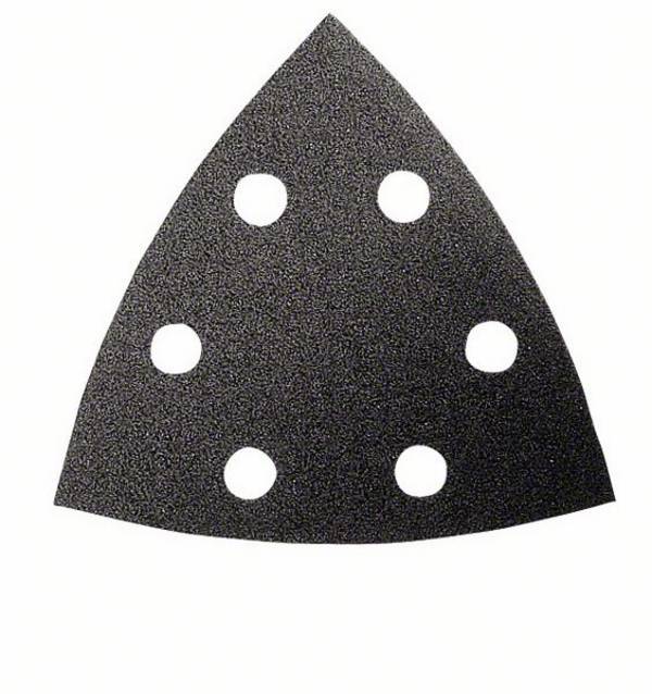 Bosch Accessories Best for Stone 2608605195 Deltaschuurpapier Met klittenband, Geperforeerd Korrelgrootte (num) 180 Hoekmaat 93 mm (l x b) 93 mm x 93 mm 5 stuk(s)
