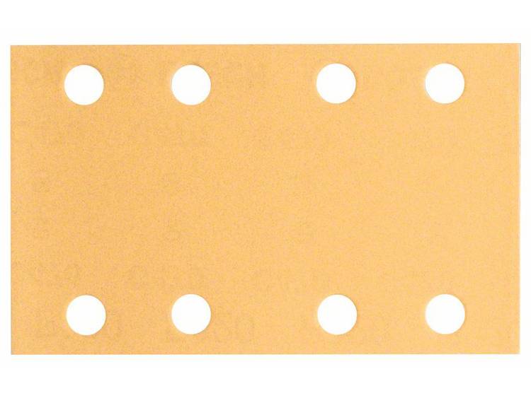 Oscillerend schuurpapier met klittenband, geperforeerd Korrelgrootte 400 (l x b) 133 mm x 80 mm Bosc