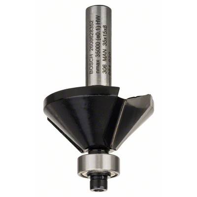 Bosch Accessories 2608628352 Fasefrees Hardmetaal   Lengte 56 mm   Schachtdiameter 8 mm 