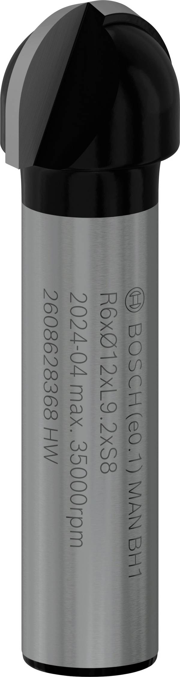 Bosch Accessories Halfrondprofielfrezen 8 mm, R1 6 mm, D 12 mm, L 9,5 mm, G 40 mm