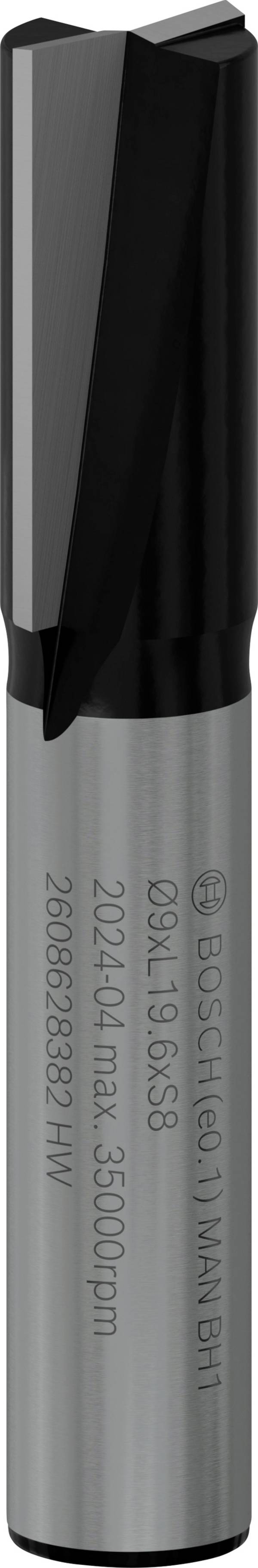 Bosch Accessories 2608628382 Groeffrees Hardmetaal   Lengte 51 mm Afmeting, Ø 9 mm  Schachtdiameter 8 mm