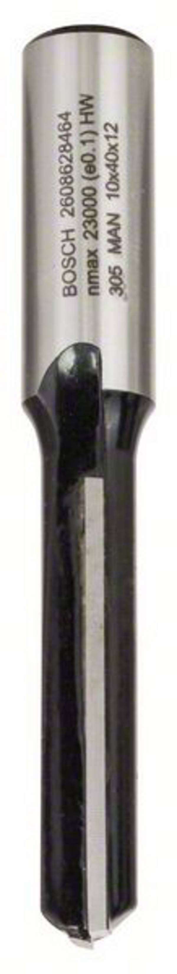 Bosch Accessories 2608628464 Groeffrees Hardmetaal   Lengte 81 mm Afmeting, Ø 10 mm  Schachtdiameter 12 mm