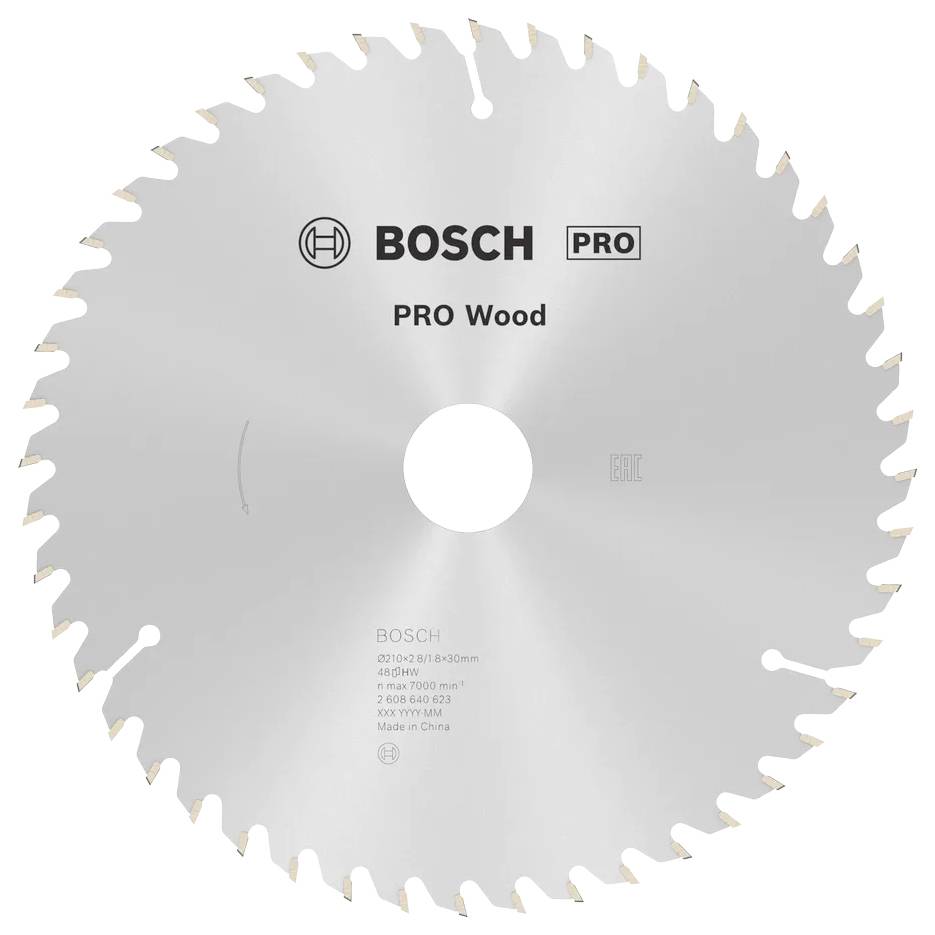 Bosch RUNDSAVKLOPTILINE 210X28X30 MM 48 TDR