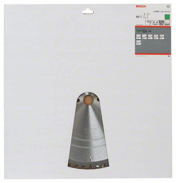 Bosch Accessories Optiline 2608640675 Hardmetaal-cirkelzaagblad 400 x 30 x 3.5 mm Aantal tanden: 60 1 stuk(s)-1