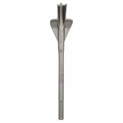 Metalen beitel met SDS-schacht, geschikt voor beitewerkzaamheden.