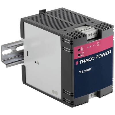 TracoPower TCL 240-124 DIN-rail netvoeding  24 V/DC 10 A 240 W Aantal uitgangen: 1 x  Inhoud: 1 stuk(s)