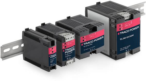 TracoPower TCL 060-124 DIN-rail netvoeding  24 V/DC 2.5 A 60 W Aantal uitgangen:1 x  Inhoud 1 stuk(s)