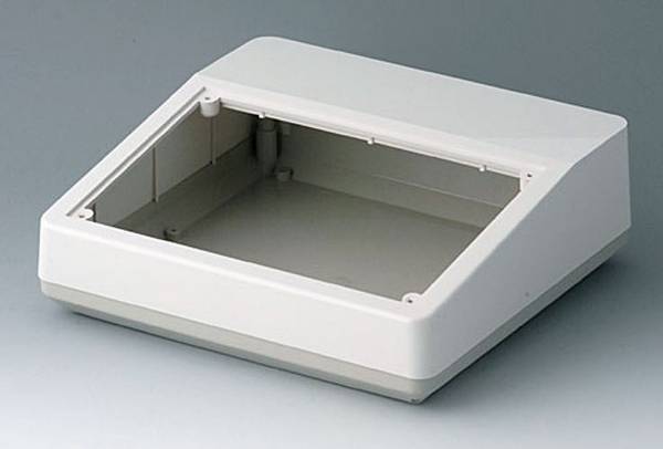 OKW AS054468 Consolebehuizing (b x h x d) 228 x 76 x 216 mm ABS, Aluminium Aluminium (geëloxeerd) 1 stuk(s)