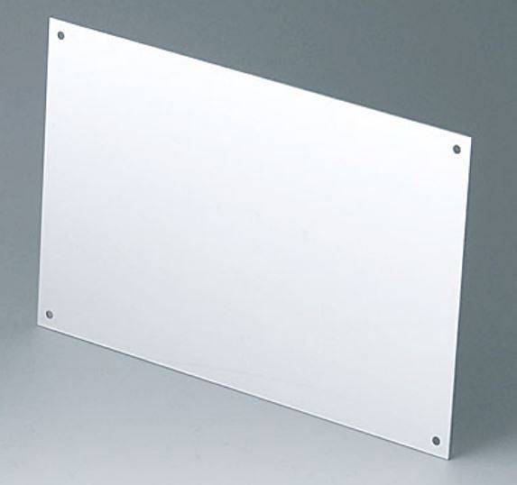 OKW AS054468 Consolebehuizing (b x h x d) 228 x 76 x 216 mm ABS, Aluminium Aluminium (geëloxeerd) 1 stuk(s)-2