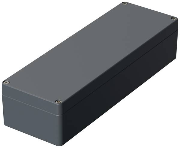 Bopla EUROMAS A 124 01124000 Industriële behuizing 360 x 120 x 81 Aluminium Zilver-grijs (RAL 7001) 1 stuk(s)
