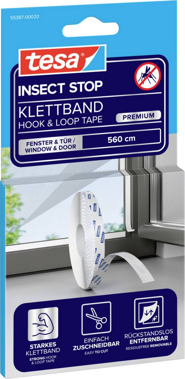 tesa 55387-20 Insect Stop Comfort Extra lijmband Geschikt voor merk Tesa Vliegenhor  5.6 m