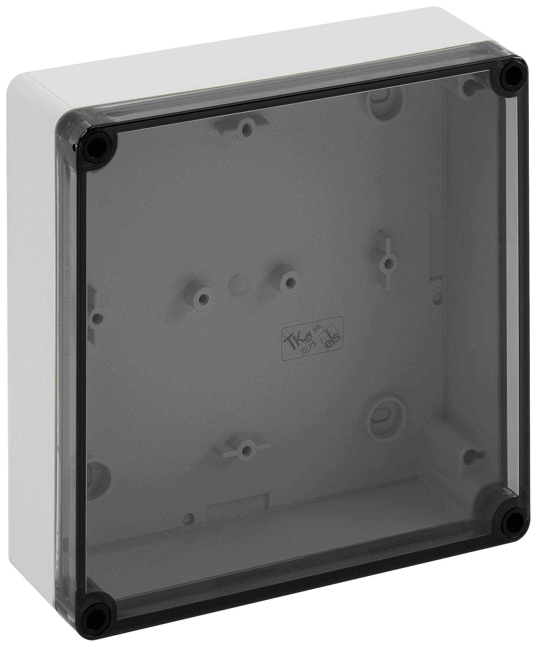 Spelsberg TK PS 1818-6f-t Installatiebehuizing 182 x 180 x 63 Polycarbonaat, Polystereen (EPS) Grijs-wit (RAL 7035) 1 stuk(s) Piece