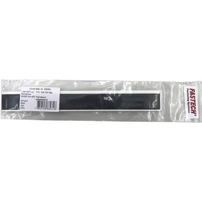FASTECH® 916-330-BAG Klittenband Om vast te plakken Acrylaat Haak- en lusdeel (l x b) 200 mm x 20 mm Zwart 1 paar