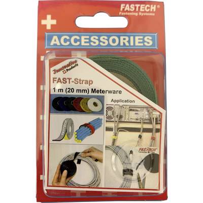 FASTECH® 910-650C Klittenband  Om te bundelen Haak- en lusdeel (l x b) 1000 mm x 20 mm Groen 1 m