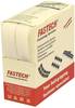 FASTECH® B20-SKL000005 Klittenband Om vast te plakken Hotmelt Haak- en lusdeel (l x b) 5000 mm x 20 mm Wit 5 m