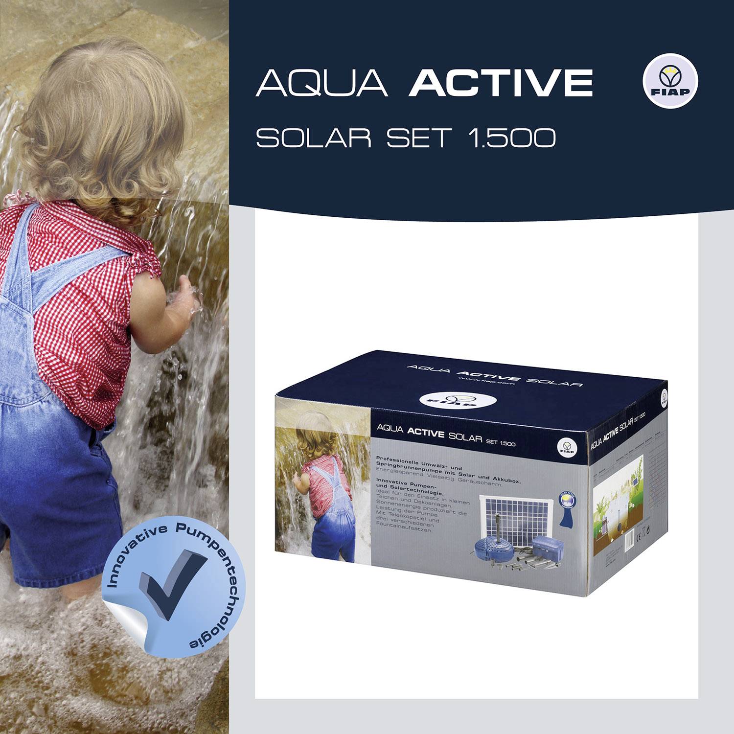 FIAP 2763 Aqua Active Solar SET 1.500 Pompset op zonne-energie-3