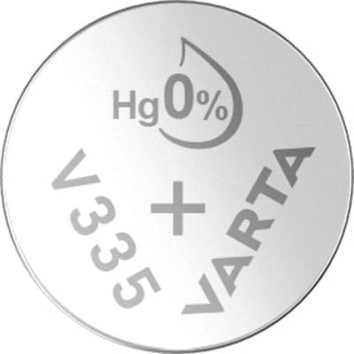 Varta Knoopcel 335 1.55 V 1 stuk(s) 6 mAh Zilveroxide SILVER Coin V335/SR512 NaBli 1