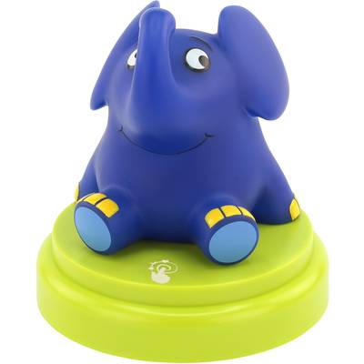 Ansmann Elephant 1800-0017-510 LED-nachtlamp    Olifant LED  Blauw