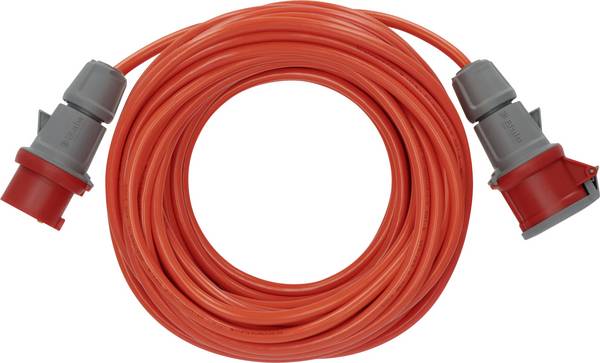 Brennenstuhl 1168590 Stroom Verlengkabel   Rood 25 m XYMM 5G 1,5 mm² UV-bestendig