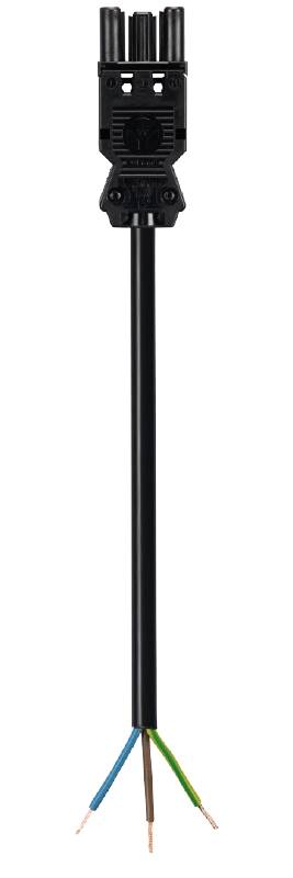 Wieland Electric 99.407.6046.6 Aansluitkabel Zwart 1.00 m