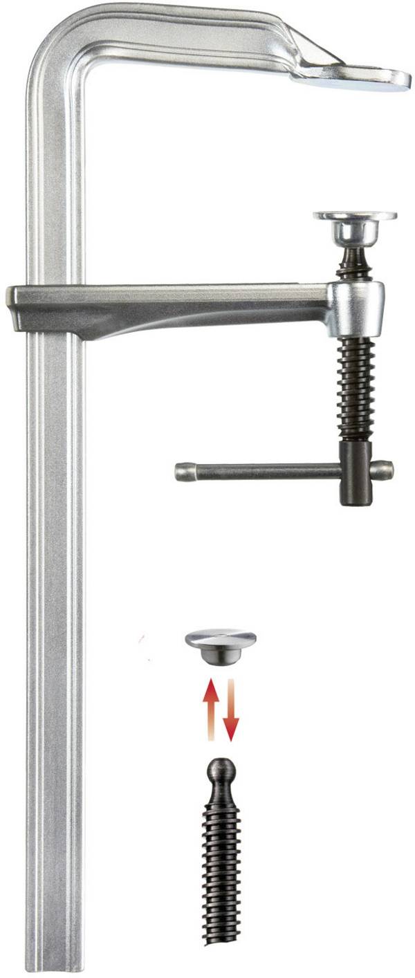 Bessey GZ30K Lijmtang (diep) Spanbreedte (max.):300 mm  Afm. werkbereik:140 mm