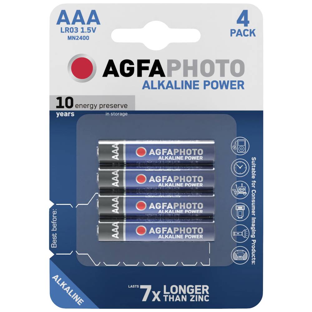 AgfaPhoto AAA Batterijen