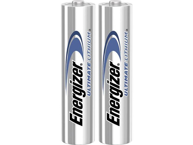 Energizer Batterij Ultimate Lithium Type-AAA Minipenlite 1,5volt 2st