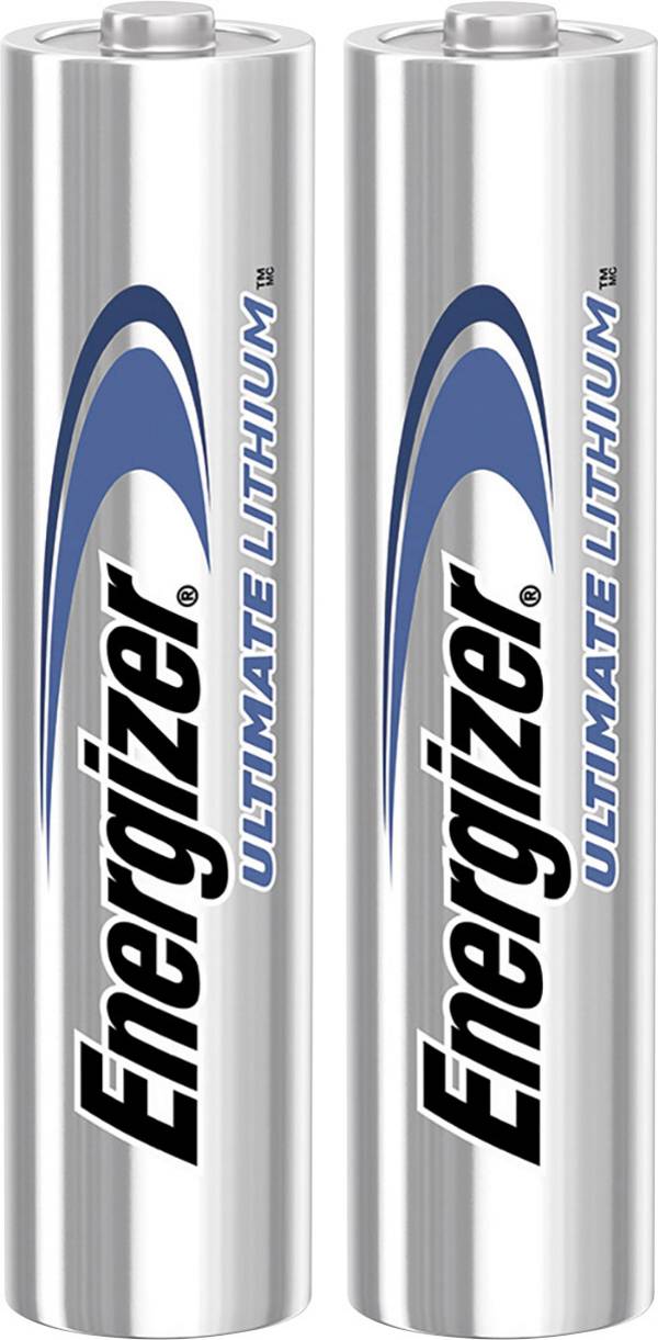 Energizer Ultimate FR03 AAA batterij (potlood) Lithium 1250 mAh 1.5 V 2 stuk(s)