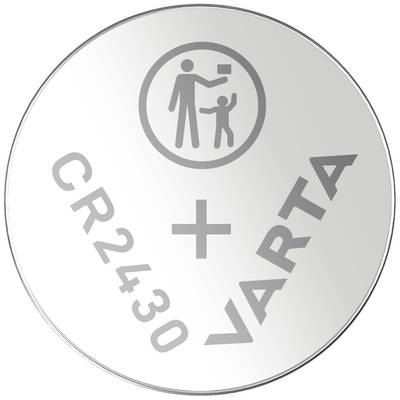 Varta Knoopcel CR2430 3 V 1 stuk(s) 290 mAh Lithium LITHIUM Coin CR2430 Bli 1