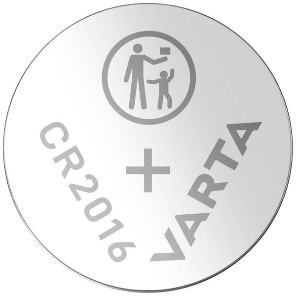 Varta Knoopcel CR2016 3 V 1 stuk(s) 90 mAh Lithium LITHIUM Coin CR2016 Bli 1