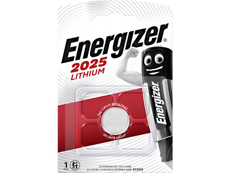 Energizer Encr2025 Lithium Knoopcel Cr2025 Fsb1 1-blister