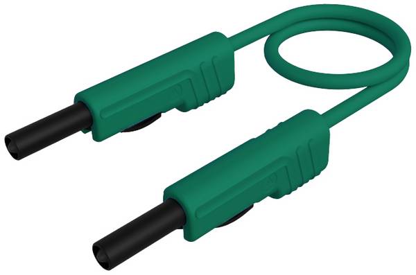 Hirschmann Test & Measurement MLB 100/1 V gn Meetsnoer Banaanstekker 4 mm Banaanstekker 4 mm 1.00 m Groen 1 stuk(s)