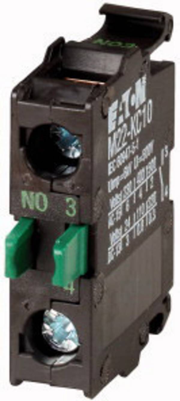 Eaton M22-KC10 Contactelement  1x NO   230 V/AC, 400 V/AC, 500 V/AC, 24 V/DC, 110 V/DC, 220 V/DC 1 stuk(s)