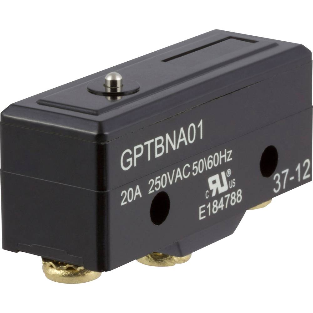 ZF GPTBNA01 Microschakelaar GPTBNA01 250 V/AC 20 A 1x aan/(aan) Moment 1 stuk(s)