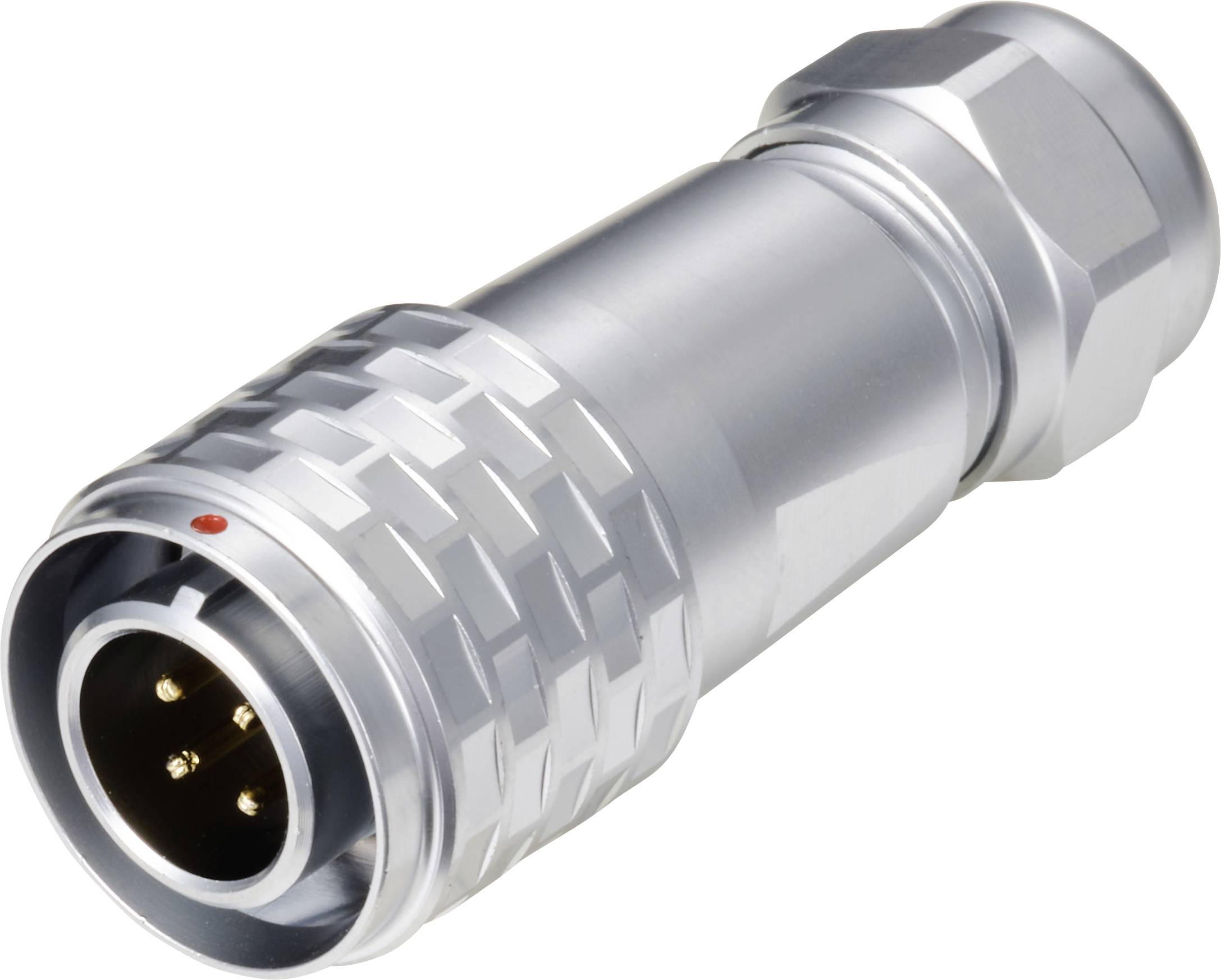 Weipu SF1210/P4 I Ronde connector Stekker, recht Totaal aantal polen: 4 Serie (ronde connectoren): SF12 1 stuk(s)-0