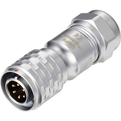 Weipu SF1210/P6 II Ronde connector Stekker, recht Totaal aantal polen: 6 Serie (ronde connectoren): SF12 1 stuk(s)-0