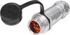 Weipu SF1211/P4 I Ronde connector Stekker, recht Totaal aantal polen: 4 Serie (ronde connectoren): SF12 1 stuk(s)