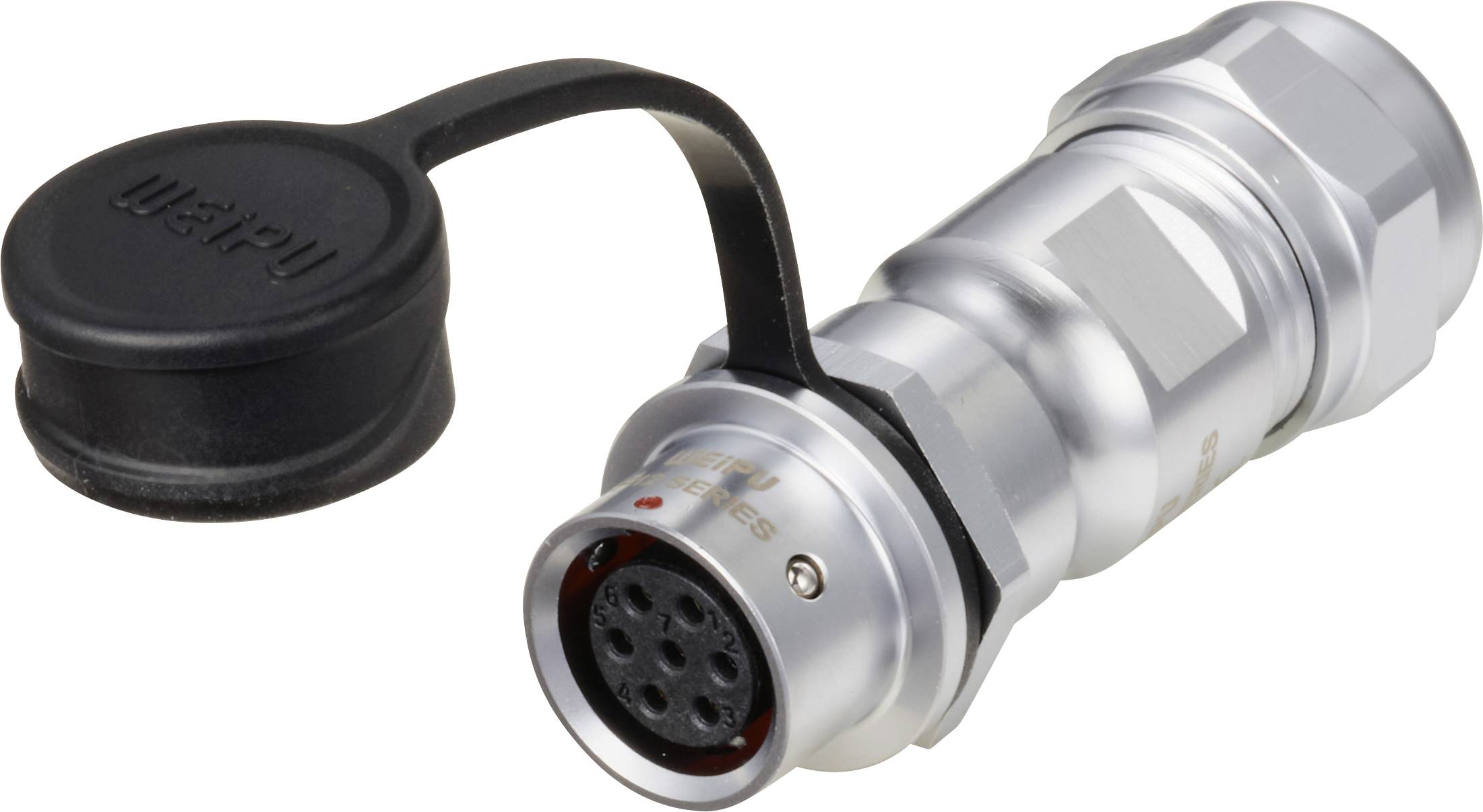 Weipu SF1211/S7 II Ronde connector Koppeling, recht Totaal aantal polen: 7 Serie (ronde connectoren): SF12 1 stuk(s)-0