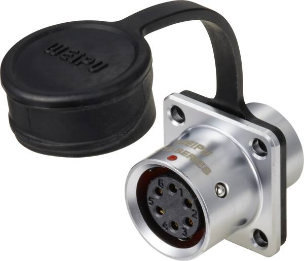Weipu SF1213/S6 Ronde connector Koppeling, recht Totaal aantal polen: 6 Serie (ronde connectoren): SF12 1 stuk(s)