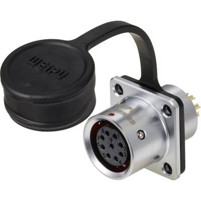Weipu SF1213/S9 Ronde connector Koppeling, recht Totaal aantal polen: 9 Serie (ronde connectoren): SF12 1 stuk(s)-0