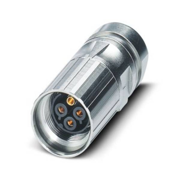 Vermogensconnector - Power M17 - M P20 1607682 ST-3ES1N8A8003 Zilver Phoenix Contact Inhoud: 1 stuk(s)