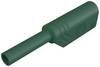 Hirschmann Test & Measurement MST S WS 30 Au Laboratoriumstekker Stekker, recht Stift-Ø: 2 mm Groen 1 stuk(s)