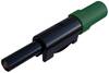 Hirschmann Test & Measurement SLS 20 B Laboratoriumstekker Stekker, recht Stift-Ø: 4 mm Groen 1 stuk(s)
