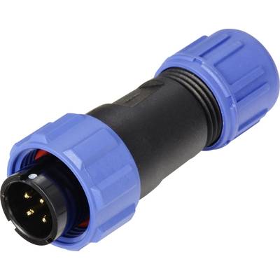Weipu SP1310 / P 4 I Ronde connector Stekker, recht Totaal aantal polen: 4 Serie (ronde connectoren): SP13 1 stuk(s)-0
