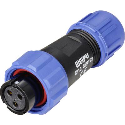 Weipu SP1310 / S 3 I Ronde connector Bus, recht Totaal aantal polen: 3 Serie (ronde connectoren): SP13 1 stuk(s)-0