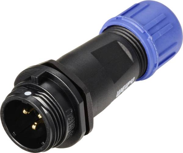 Weipu SP1311 / P 3 I Ronde connector Stekker, recht Totaal aantal polen: 3 Serie (ronde connectoren): SP13 1 stuk(s)