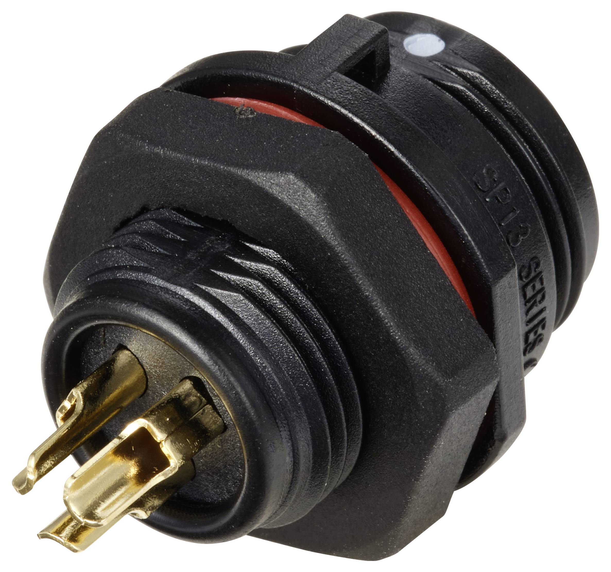 Weipu SP1312 / P 3 Ronde connector Stekker, inbouw Totaal aantal polen: 3 Serie (ronde connectoren): SP13 1 stuk(s)-2