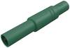 Hirschmann Test & Measurement LAS S G Veiligheids-lamellenstekker Stekker, recht Stift-Ø: 4 mm Groen 1 stuk(s)